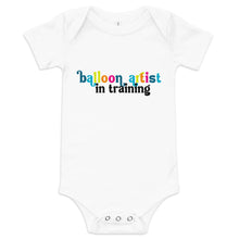 Load image into Gallery viewer, Balloon Artist In Training Baby short sleeve one piece