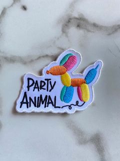 Party Animal Sew on Patch