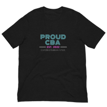 Load image into Gallery viewer, “Proud CBA” CBA Day T-Shirt
