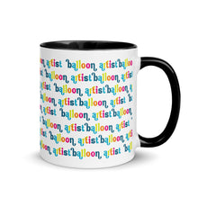 Load image into Gallery viewer, Balloon Artist Mug with Color Inside
