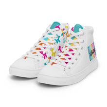 Load image into Gallery viewer, &quot;Balloon Artist&quot; Women’s high top canvas shoes
