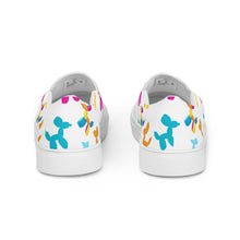 Load image into Gallery viewer, &quot;Party Animal/Balloon Boss&quot; Women’s slip-on canvas shoes
